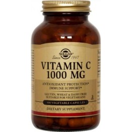 VITAMIN C 1000mg (ΒΙΤΑΜΙΝΗ C) SOLGAR veg.caps 100s ΒΙΤΑΜΙΝΗ C