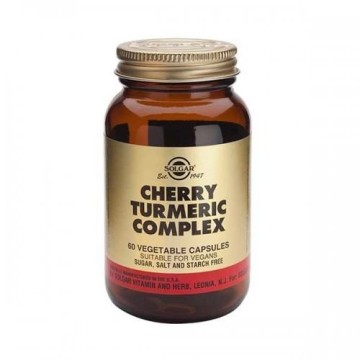 CHERRY TURMERIC COMPLEX (ΦΟΡΜΟΥΛΑ ΜΕ ΑΝΤΙΟΞΕΙΔΩΤΙΚΗ ΚΑΙ ΑΝΤΙΦΛΕΓΜΟΝΩΔΗ ΔΡΑΣΗ) SOLGAR veg.caps 60s ΦΥΣΙΚΑ ΑΝΤΙΦΛΕΓΜΟΝΩΔΗ