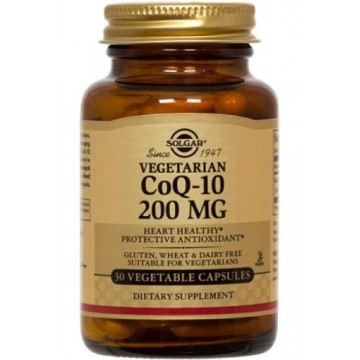 COENZYME Q-10 (ΣΥΝΕΝΖΥΜΟ Q-10) SOLGAR 200mg veg.caps 30s ΕΝΔΥΝΑΜΩΣΗ & ΑΝΑΠΛΑΣΗ