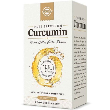 CURCUMIN FULL SPECTRUM (ΚΟΥΡΚΟΥΜΑΣ ΣΕ ΚΑΨΟΥΛΕΣ) SOLGAR softgels 30s ΑΡΘΡΙΤΙΔΑ - ΟΣΤΕΟΑΡΘΡΙΤΙΔΑ