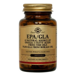 EPA/GLA SOLGAR softgels 30s ΜΕΙΓΜΑΤΑ Ω3/Ω6/Ω9