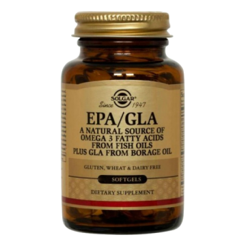 EPA/GLA SOLGAR softgels 60s ΜΕΙΓΜΑΤΑ Ω3/Ω6/Ω9