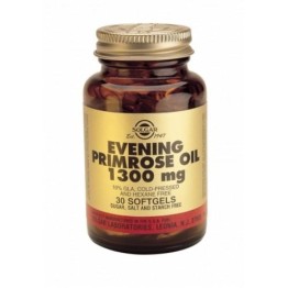 EVENING PRIMROSE OIL (cold pressed) - (ΕΛΑΙΟ ΝΥΧΤΟΛΟΥΛΟΥΔΟΥ) SOLGAR 1300mg softgels 30s ΜΕΙΓΜΑΤΑ Ω3/Ω6/Ω9