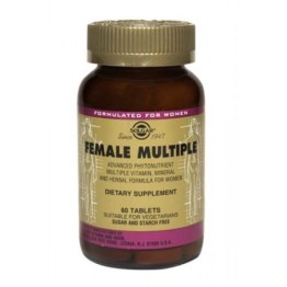 FEMALE MULTIPLE (ΠΟΛΥΒΙΤΑΜΙΝΗ ΓΙΑ ΓΥΝΑΙΚΕΣ) SOLGAR tabs 60s 