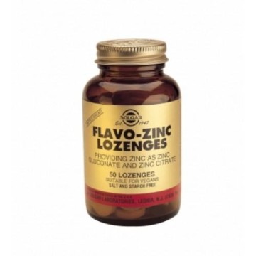 FLAVO ZINC (ΣΥΝΔΥΑΣΜΟΣ ΓΛΥΚΟΝΙΚΟΥ ΚΑΙ ΚΙΤΡΙΚΟΥ ΨΕΥΔΑΡΓΥΡΟΥ ΣΕ ΜΟΡΦΗ ΠΑΣΤΙΛΙΑΣ) SOLGAR 23mg lozenges 50s ΚΡΥΟΛΟΓΗΜΑ