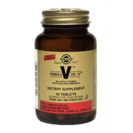 FORMULA VM 75 (ΠΟΛΥΒΙΤΑΜΙΝΗ) SOLGAR tabs 30s ΠΟΛΥΒΙΤΑΜΙΝΕΣ