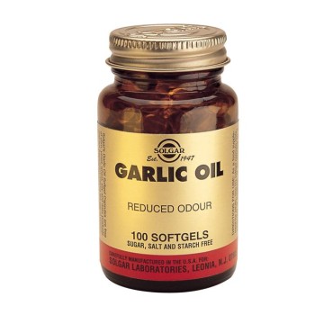 GARLIC OIL (ΣΥΜΠΥΚΝΩΜΕΝΟ ΣΚΟΡΔΕΛΑΙΟ) SOLGAR softgels 100s ΚΑΡΔΙΑΚΗ ΛΕΙΤΟΥΡΓΙΑ