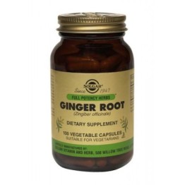 GINGER (ΤΖΙΝΤΖΕΡ) SOLGAR veg.caps 100s ΦΥΣΙΚΑ ΑΝΤΙΦΛΕΓΜΟΝΩΔΗ
