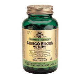 GINKGO BILOBA EXTRACT SFP (ΕΚΧΥΛΙΣΜΑ ΓΚΙΝΚΓΟ ΜΠΙΛΟΜΠΑ) SOLGAR veg.caps 60s ΜΝΗΜΗ
