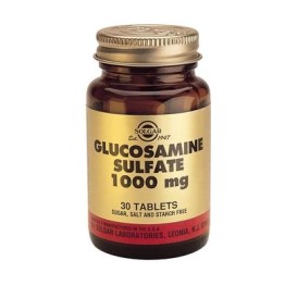 GLUCOSAMINE SULPHATE (ΘΕΪΙΚΗ ΓΛΥΚΟΖΑΜΙΝΗ) SOLGAR 1000mg tabs 60s ΑΡΘΡΙΤΙΔΑ - ΟΣΤΕΟΑΡΘΡΙΤΙΔΑ