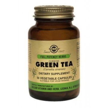 GREEN TEA (ΠΡΑΣΙΝΟ ΤΣΑΪ) SOLGAR veg.caps 50s ΚΑΡΔΙΑΚΗ ΛΕΙΤΟΥΡΓΙΑ