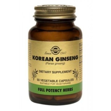 KOREAN GINSENG SOLGAR veg.caps 50s ΥΠΟΤΑΣΗ