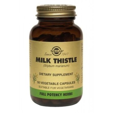 MILK THISTLE (ΓΑΪΔΟΥΡΑΓΚΑΘΟ) SOLGAR veg.caps 50s ΗΠΑΤΙΚΗ ΛΕΙΤΟΥΡΓΙΑ