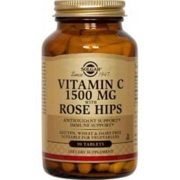 ROSE HIPS C SOLGAR 1500mg tabs 90s ΒΙΤΑΜΙΝΗ C