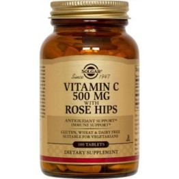 ROSE HIPS C SOLGAR 500mg tabs 100s ΒΙΤΑΜΙΝΗ C