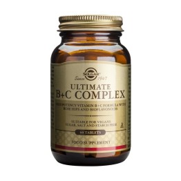 VITAMIN B + C COMPLEX (ULTIMATE B+C COMPLEX) SOLGAR tabs 30s ΒΙΤΑΜΙΝΗ Β