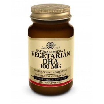 VEGETERIAN DHA SOLGAR 100mg softgels 30s ΩΜΕΓΑ-3