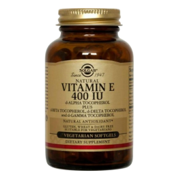 VITAMIN E (ΒΙΤΑΜΙΝΗ Ε) SOLGAR 400IU softgels 50s ΒΙΤΑΜΙΝΗ Ε