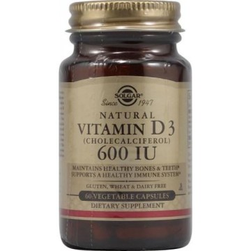 VITAMIN D-3 (ΒΙΤΑΜΙΝΗ D-3) SOLGAR 600IU veg.caps 60s ΒΙΤΑΜΙΝΗ Α & D