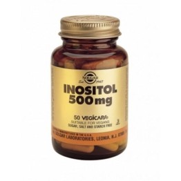 INOSITOL (ΙΝΟΣΙΤΟΛΗ) SOLGAR 500mg veg.caps 50s ΒΙΤΑΜΙΝΗ Β