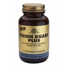 VISION GUARD PLUS (ΣΥΝΔΥΑΣΜΟΣ ΠΟΥ ΒΟΗΘΑ ΣΤΗΝ ΙΣΧΥΡΟΠΟΙΗΣΗ ΤΗΣ ΟΡΑΣΗΣ) SOLGAR veg.caps 60s ΒΕΛΤΙΩΣΗ ΟΡΑΣΗΣ