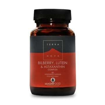 BILBERRY LUTEIN & ASTAXANTHIN (EYE SUPPORT) - (ΙΔΑΝΙΚΟ ΓΙΑ ΠΡΟΒΛΗΜΑΤΑ ΟΡΑΣΗΣ) COMPLEX TERRA NOVA 50caps ΒΕΛΤΙΩΣΗ ΟΡΑΣΗΣ