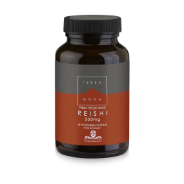 TERRA NOVA REISHI (ΕΝΕΡΓΕΙΑ ΚΑΙ ΤΟΝΩΣΗ ΑΠΟ ΓΑΝΟΔΕΡΜΑ)  500mg 50caps