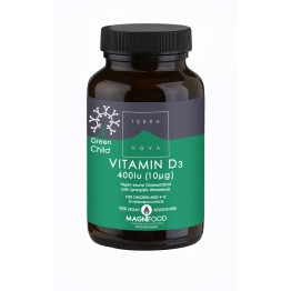 GREEN CHILD VITAMIN D-3 (ΒΙΤΑΜΙΝΗ D-3 ΓΙΑ ΠΑΙΔΙΑ) TERRA NOVA 400IU 50caps TERRA NOVA