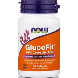 GLUCOFIT NOW FOODS 60sgels ΡΥΘΜΙΣΗ ΣΑΚΧΑΡΟΥ