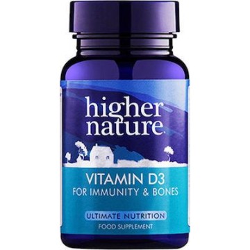 HIGHER NATURE VITAMIN D3 2000iu 60caps