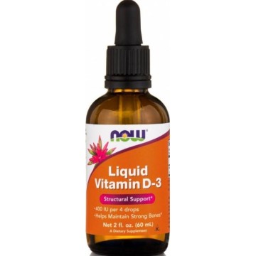 VITAMIN D-3 LIQUID 5.000IU (ΒΙΤΑΜΙΝΗ D ΣΕ ΥΓΡΗ ΜΟΡΦΗ) NOW FOODS 59.2ml ΒΙΤΑΜΙΝΗ Α & D VITAMIN D-3 LIQUID 5.000IU (ΒΙΤΑΜΙΝΗ D ΣΕ ΥΓΡΗ ΜΟΡΦΗ) NOW FOODS 59.2ml ΒΙΤΑΜΙΝΗ Α & D