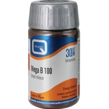 QUEST VITAMIN B-COMPLEX TIME RELEASE 30tabs QUEST VITAMIN B-COMPLEX TIME RELEASE 30tabs