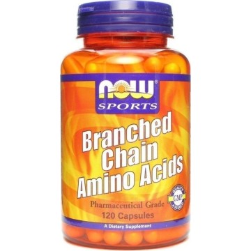 NOW SPORTS BRANCHED CHAIN AMINO ACIDS BCAA 120 Caps