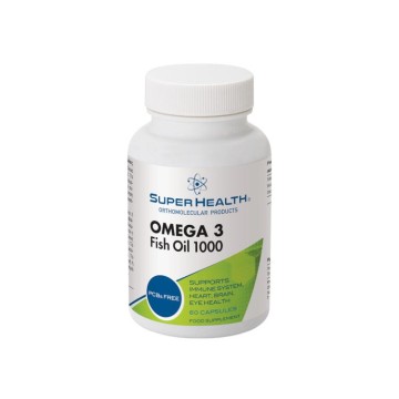 SUPER HEALTH OMEGA 3 FISH OIL 1000 60gel-caps