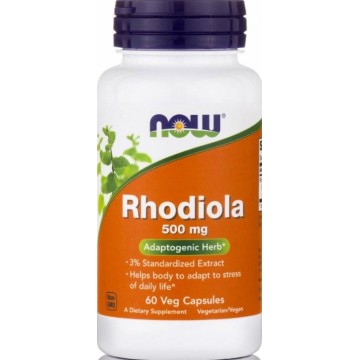 RHODIOLA ROSEA NOW FOODS 500mg 60vcaps ΑΓΧΟΣ RHODIOLA ROSEA NOW FOODS 500mg 60vcaps ΑΓΧΟΣ