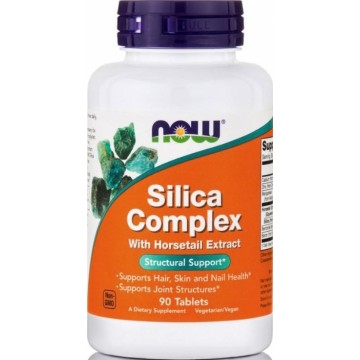 SILICA COMPLEX (ΕΝΙΣΧΥΜΕΝΟΣ ΣΥΝΔΥΑΣΜΟΣ ΜΕ ΠΥΡΙΤΙΟ) NOW FOODS 500mg 90tabs ΨΩΡΙΑΣΗ - ΕΚΖΕΜΑ SILICA COMPLEX (ΕΝΙΣΧΥΜΕΝΟΣ ΣΥΝΔΥΑΣΜΟΣ ΜΕ ΠΥΡΙΤΙΟ) NOW FOODS 500mg 90tabs ΨΩΡΙΑΣΗ - ΕΚΖΕΜΑ