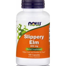 SLIPPERY ELM NOW FOODS 400mg 100caps ΚΥΣΤΙΤΙΔΕΣ