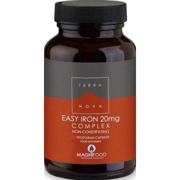 TERRA NOVA EASY IRON 20mg COMPLEX (ΔΙΣΓΛΥΚΙΝΙΚΟΣ ΣΙΔΗΡΟΣ) 100caps