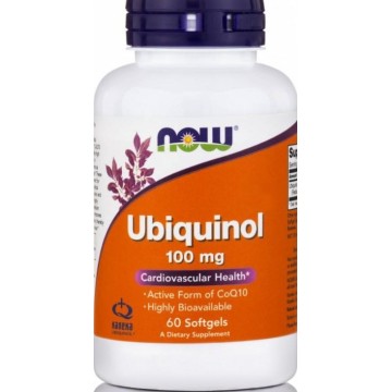UBIQUINOL (ΟΥΜΠΙΚΙΝΟΛΗ) NOW FOODS 100mg 60sgels ΚΑΡΔΙΑΚΗ ΛΕΙΤΟΥΡΓΙΑ UBIQUINOL (ΟΥΜΠΙΚΙΝΟΛΗ) NOW FOODS 100mg 60sgels ΚΑΡΔΙΑΚΗ ΛΕΙΤΟΥΡΓΙΑ