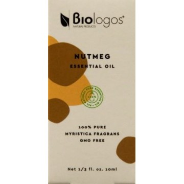 ΒΙΟΛΟΓΟΣ ΑΙΘΕΡΙΟ ΕΛΑΙΟ ΜΟΣΧΟΚΑΡΥΔΟ (MYRISTICA FRAGRANS KERNEL) 10 ML